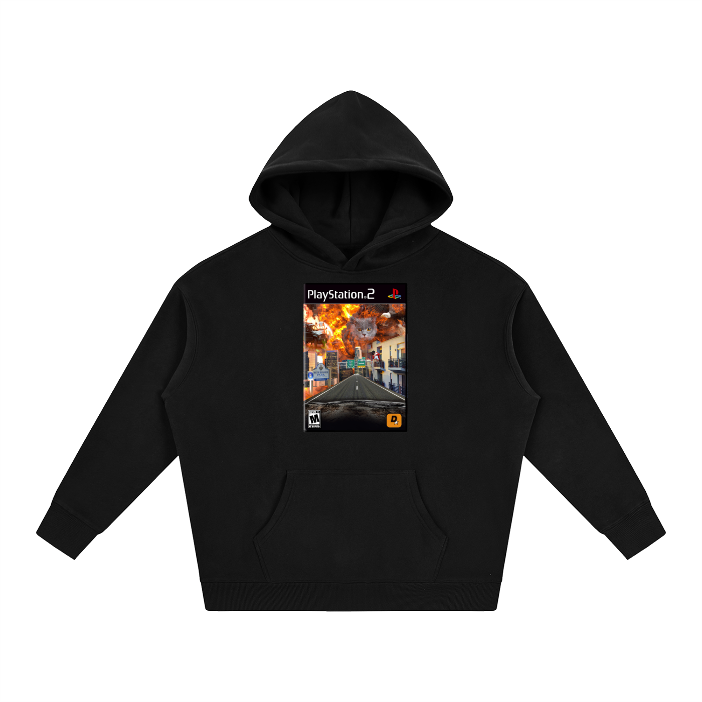 PS2 Oversize Fleeced Hoodie